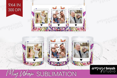 Wildflowers Photo Mug Wrap PNG - Summer Flowers Picture Mug Product Image 1