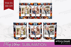 Gem Texture Photo Mug Wrap PNG - Gemstone Picture Frame Mug Product Image 1