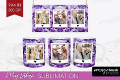 Gem Texture Photo Mug Wrap PNG - Gemstone Picture Frame Mug Product Image 1