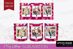 Gem Texture Photo Mug Wrap PNG - Gemstone Picture Frame Mug Product Image 1