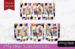 Halloween Photo Mug Wrap PNG - Spooky Picture Frame Mug Product Image 1