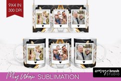 Rose Photo Mug Wrap PNG - Floral Picture Frame Mug Product Image 1