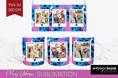 Leopard Print Photo Mug Wrap PNG - Animal Pattern Picture Product Image 1