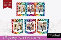 Leopard Print Photo Mug Wrap PNG - Animal Pattern Picture Product Image 1