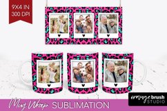 Leopard Print Photo Mug Wrap PNG - Animal Pattern Picture Product Image 1
