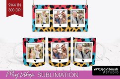 Leopard Print Photo Mug Wrap PNG - Animal Pattern Picture Product Image 1