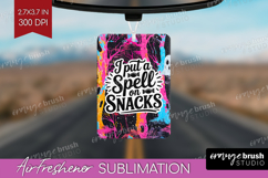 Sarcastic Quote Air Freshener PNG - Halloween PNG Product Image 1