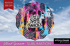 Sarcastic Quote Wind Spinner Sublimation PNG - Halloween Product Image 1