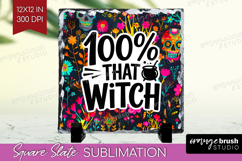 Sarcastic Quote Slate PNG - Halloween Square Slate Product Image 1