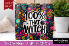 Sarcastic Quote Tumbler Wrap - Halloween Tumbler PNG Product Image 1