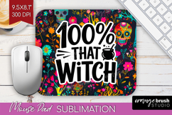 Sarcastic Quote Mouse Pad Sublimation - Halloween Mousepad Product Image 1