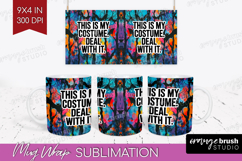 Sarcastic Quote Mug Wrap - Halloween Mug PNG Sublimation Product Image 1