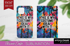 Sarcastic Quote Phone Case PNG - Halloween Case PNG Product Image 1
