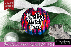 Sarcastic Quote Ornament PNG - Halloween PNG Sublimation Product Image 1