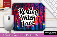 Sarcastic Quote Mouse Pad Sublimation - Halloween Mousepad Product Image 1