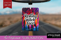 Sarcastic Quote Air Freshener PNG - Halloween PNG Product Image 1