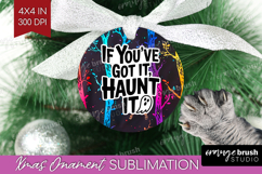 Sarcastic Quote Ornament PNG - Halloween PNG Sublimation Product Image 1