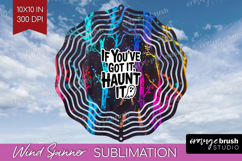 Sarcastic Quote Wind Spinner Sublimation PNG - Halloween Product Image 1