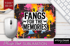 Sarcastic Quote Mouse Pad Sublimation - Halloween Mousepad Product Image 1