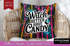 Sarcastic Quote Pillow Sublimation - Halloween Pillow Cover Product Image 1