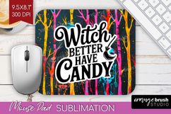 Sarcastic Quote Mouse Pad Sublimation - Halloween Mousepad Product Image 1