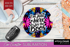 Sarcastic Quote Car Coaster - Halloween Coaster PNG Product Image 1