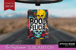 Sarcastic Quote Air Freshener PNG - Halloween PNG Product Image 1