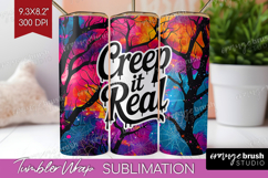 Sarcastic Quote Tumbler Wrap - Halloween Tumbler PNG Product Image 1