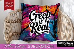 Sarcastic Quote Pillow Sublimation - Halloween Pillow Cover Product Image 1