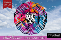 Sarcastic Quote Wind Spinner Sublimation PNG - Halloween Product Image 1