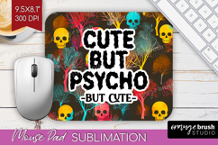 Sarcastic Quote Mouse Pad Sublimation - Halloween Mousepad Product Image 1