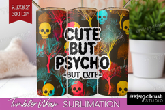 Sarcastic Quote Tumbler Wrap - Halloween Tumbler PNG Product Image 1