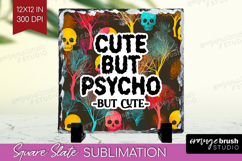 Sarcastic Quote Slate PNG - Halloween Square Slate Product Image 1