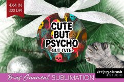 Sarcastic Quote Ornament PNG - Halloween PNG Sublimation Product Image 1