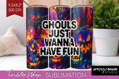 Sarcastic Quote Tumbler Wrap - Halloween Tumbler PNG Product Image 1