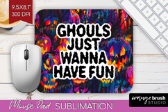 Sarcastic Quote Mouse Pad Sublimation - Halloween Mousepad Product Image 1