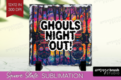 Sarcastic Quote Slate PNG - Halloween Square Slate Product Image 1