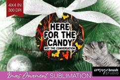 Sarcastic Quote Ornament PNG - Halloween PNG Sublimation Product Image 1