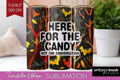 Sarcastic Quote Tumbler Wrap - Halloween Tumbler PNG Product Image 1