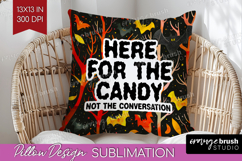Sarcastic Quote Pillow Sublimation - Halloween Pillow Cover Product Image 1