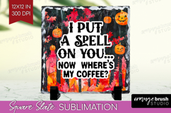 Sarcastic Quote Slate PNG - Halloween Square Slate Product Image 1
