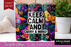 Sarcastic Quote Tumbler Wrap - Halloween Tumbler PNG Product Image 1