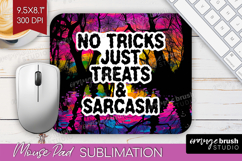 Sarcastic Quote Mouse Pad Sublimation - Halloween Mousepad Product Image 1