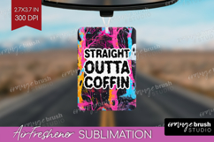 Sarcastic Quote Air Freshener PNG - Halloween PNG Product Image 1