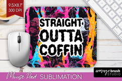 Sarcastic Quote Mouse Pad Sublimation - Halloween Mousepad Product Image 1