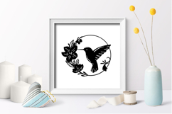 Hummingbird SVG / Hummingbird SVG paper cut / cricut Product Image 2