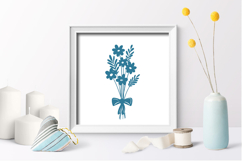 Cutting file flowers / flowers sublimation file Product Image 2