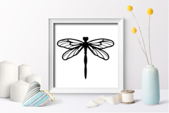 Dragonfly paper cut svg / Dragonfly svg / Dragonfly Product Image 2