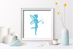 Fairy with the stars paper cut / fairy paper cut Product Image 2