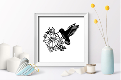 Hummingbird SVG / Hummingbird SVG paper cut / cricut Product Image 2